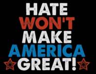 hate is
                                                          NOT great